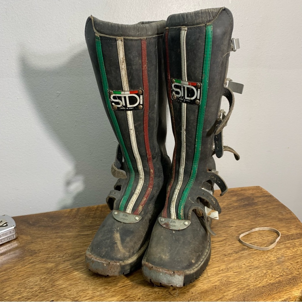 Sidi sport  Joel robert vintage motocross boots